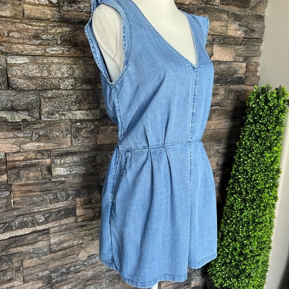 SOLD 🚨‼️‼️Old Navy Blue Denim Dress - Picture 5 of 13
